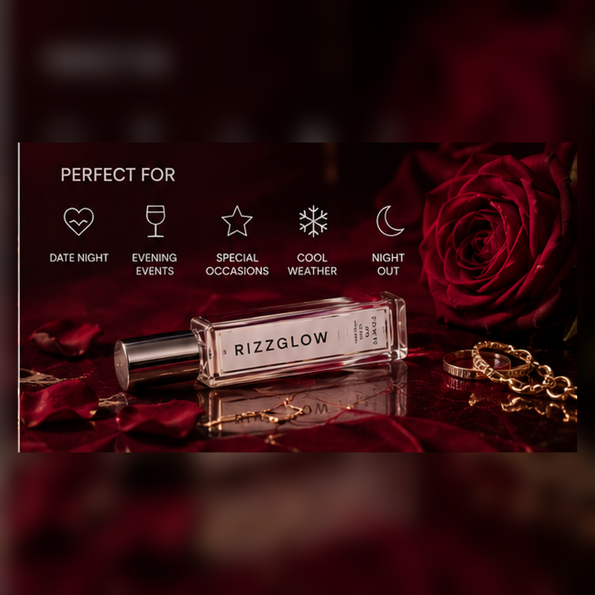 【Spicy Rose Amber · Confident】Red Door Dinner 10ml Pocket Parfum (E8 V7) – Rose Perfume, Saffron & Musk | Bold Scent