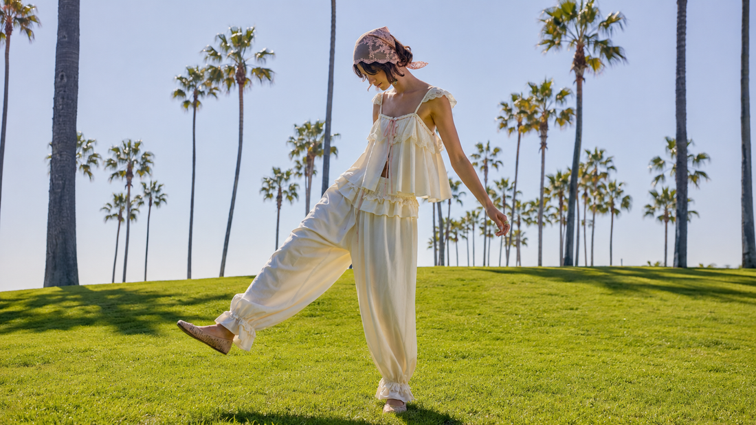 Palm Tree Reset, Mid Rise Lace