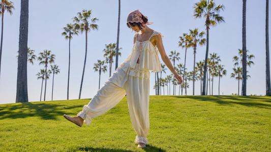 Palm Tree Reset, Mid Rise Lace