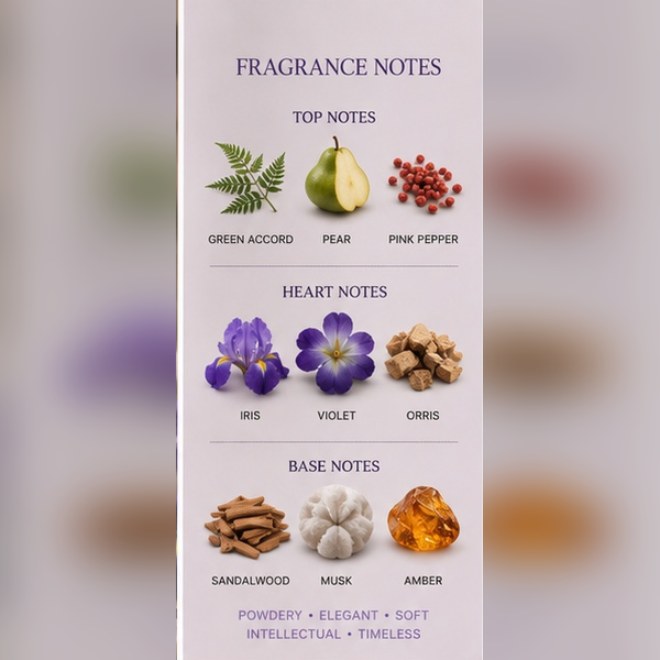 【Powdery Iris Woody · Calm】Quiet Museum Iris 10ml Pocket Parfum (E3 V6) – Iris & Musk Perfume | Soft Modern Fragrance
