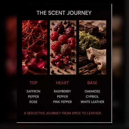 【Spicy Rose Amber · Confident】Red Door Dinner 10ml Pocket Parfum (E8 V7) – Rose Perfume, Saffron & Musk | Bold Scent