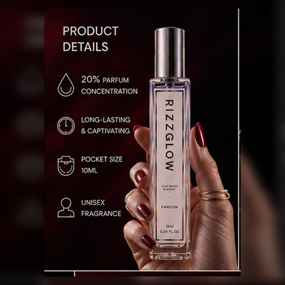 【Spicy Rose Amber · Confident】Red Door Dinner 10ml Pocket Parfum (E8 V7) – Rose Perfume, Saffron & Musk | Bold Scent