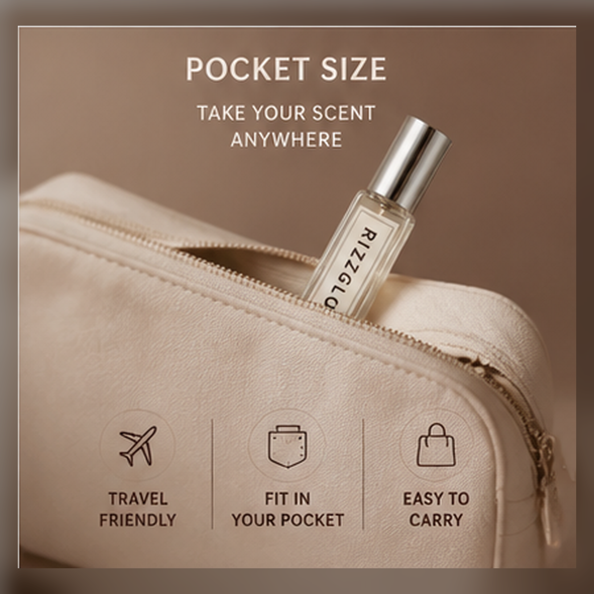 【Woody Rose Musk · Serene】Quiet Gallery Rose 10ml 20% Pocket Parfum (E4 V7) – Rose, Guaiac Wood & Musk | Unisex Fragrance